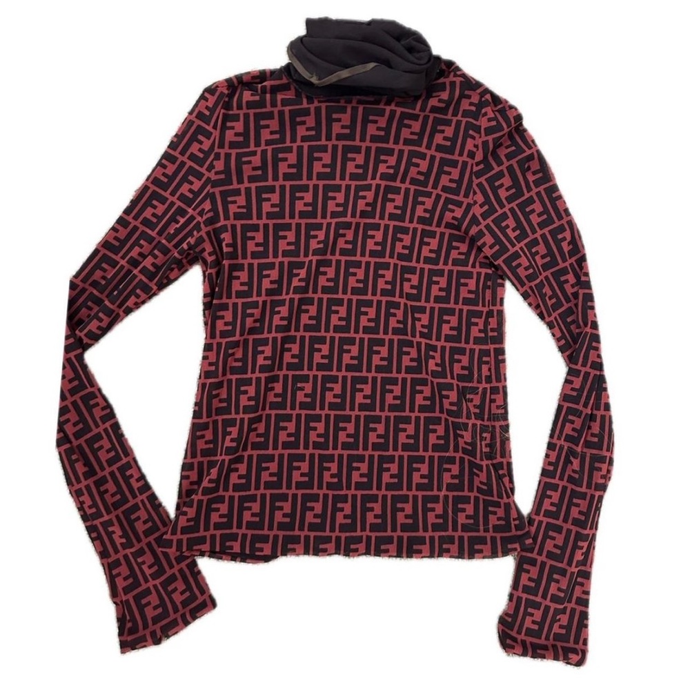 Vintage Fendi zucca monogram long sleeve